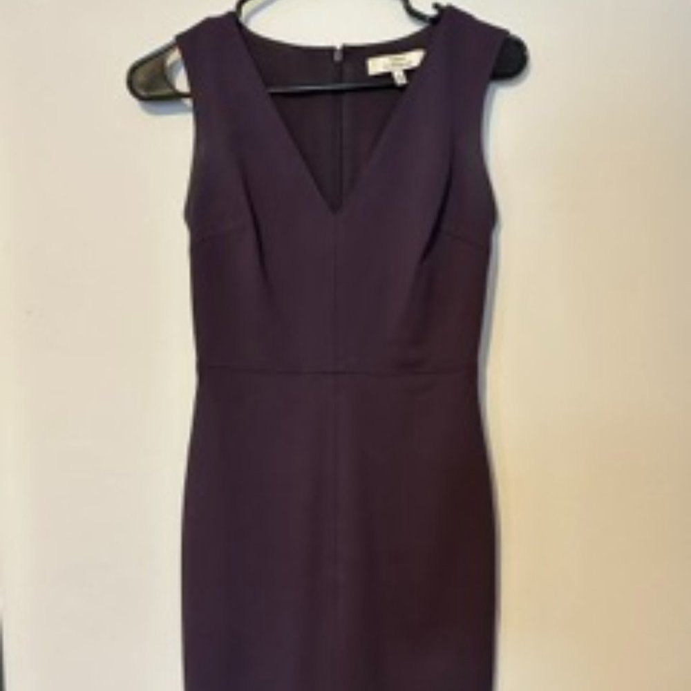 Purple Robert Rodriguez Pencil Dress